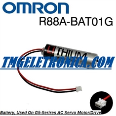R88A-BAT01G - Bateria R88A-BAT01G, Omron Accurax G5 Servo System, Series G5 AC Servo motors, Encoder Backup Battery - CPUs, PLC, CPLS, IHMs - R88A-BAT01G, Battery Omron Accurax G5 Servo Encoder Backup